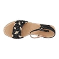 thumbnail image 4 of Good Choice Womens Gati Faux Leather Ankle Strap Wedge Sandals, 4 of 5