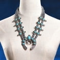 thumbnail image 5 of LOLIPPYY Natural Necklace Bull Horn Jewelry Retro Design 1Pcs Sky-blue, 5 of 5
