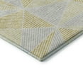thumbnail image 4 of Addison Rugs Mayfield Washable Transitional Geometric Gold Rectangle Rug, 1'8" x 2'6", 4 of 5