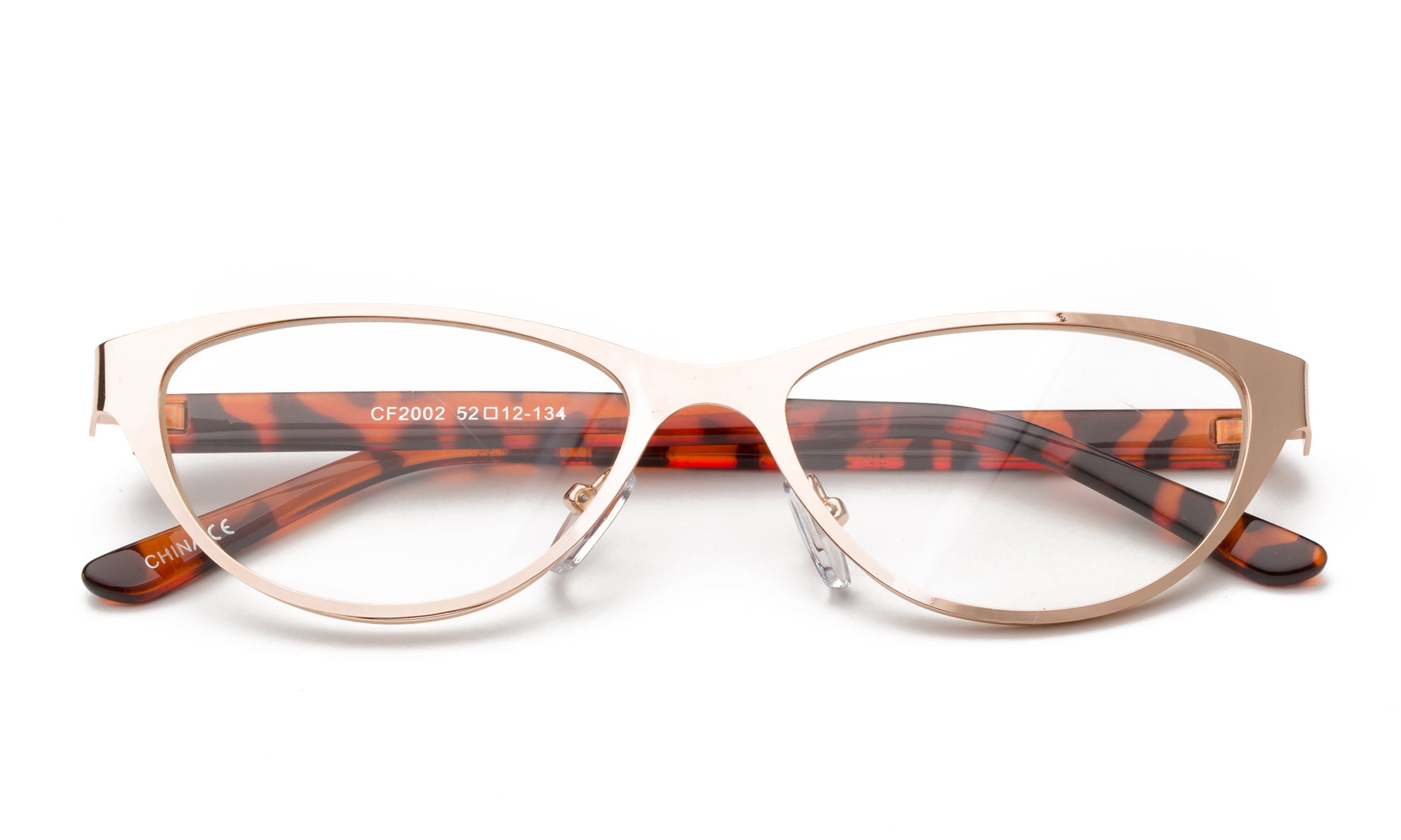 4 PairsNewbee Fashion - "Staryle" Slim Fit Cateye Premium Comfortable Reading Glasses with Landyard, +1.75