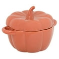 thumbnail image 4 of WAY TO CELEBRATE STONEWARE PUMPKIN COCOTTE, 4 of 5
