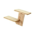 thumbnail image 4 of Estantes de Pared para Gatos con 2 Niveles, Escalones de Pared para Escalar, Percha de Madera para Gatos, Tapetes Rascadores de Sisal para Gatos Domés, 4 of 9