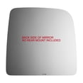 thumbnail image 3 of Fits 2004-2015 Titan Left Driver Upper Tow Type Mirror Replacement Glass Lens Non Heated w/Adhesive USA, 3 of 6