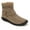 Beige, variant on by Jambu Womens West Wood Faux Leather Water Resistant Ankle Boots