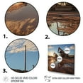 thumbnail image 3 of Designart "Texas Oil landscape With Oil Drill" Industrial Floater Framed Canvas Print, 3 of 7