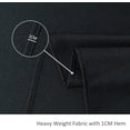 thumbnail image 6 of Textured Tablecloth Stain Resistant Waterproof and Wrinkle Resistant Washable Table Cloth, Fabric Table Cover for Dining Room and Outdoor Use, Rectangle 60 x 120 Inch, Black, 6 of 6