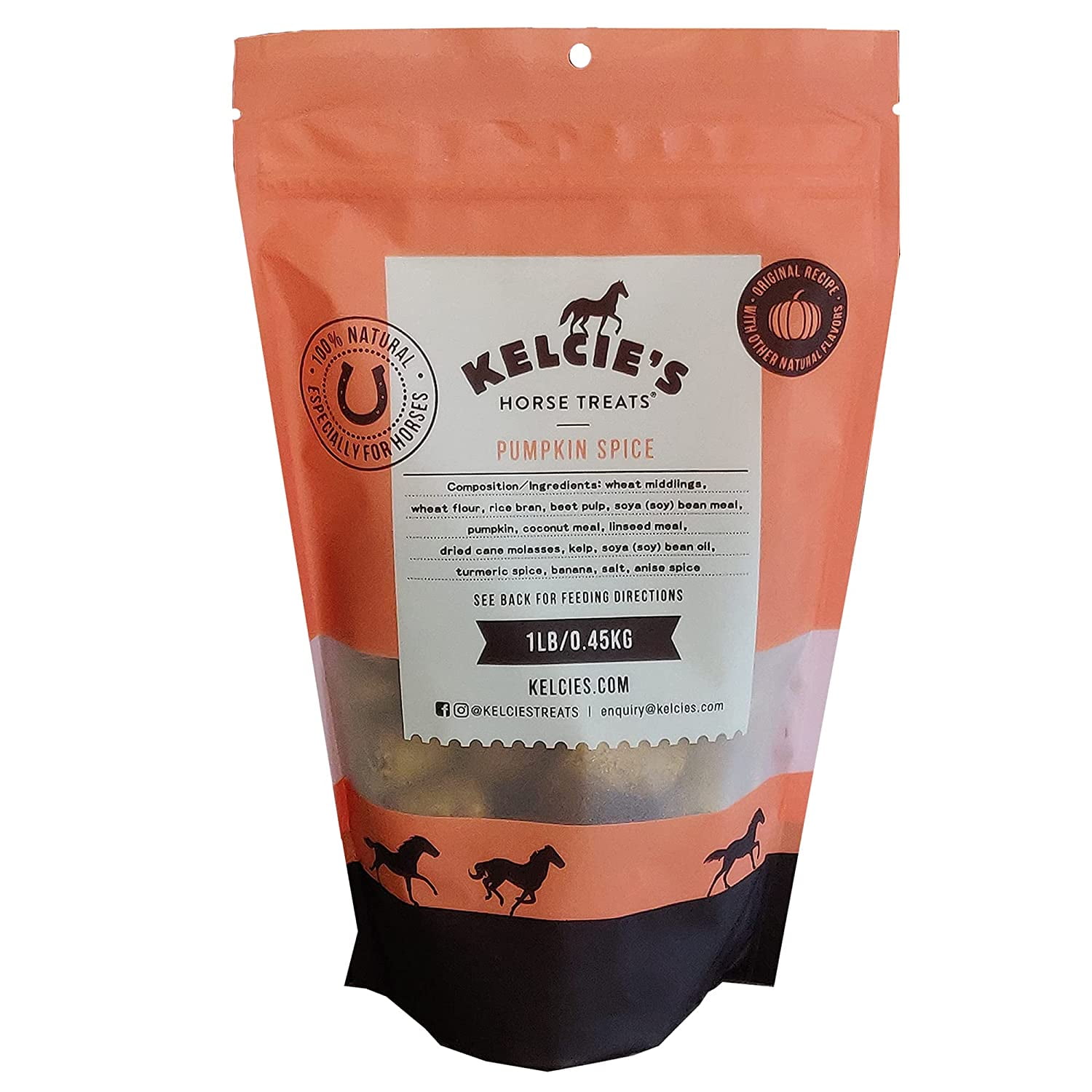 Kelcies Limited Spice Horse Treats Bag Premium All Natural Treats