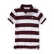 thumbnail image 1 of Aeropostale Mens Striped A87 Rugby Polo Shirt, Rojo, XS Aeropostale polo, rugbi, 1 of 1