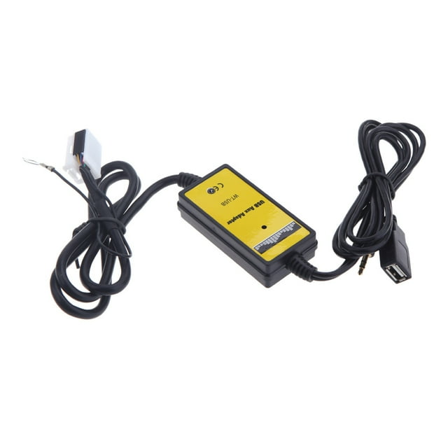 Yeacher Auto Car USB Aux-in Adapter MP3 Player Interface for Skoda Seat 12Pin