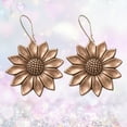 thumbnail image 3 of YUEHAO Earrings Fashion Sunflower Daisy Earrings Women's Vintage Earrings Jewelry Gifts, 3 of 7