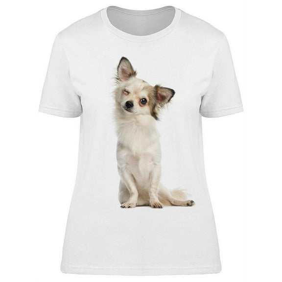 Winking Chihuahua T-Shirt Women -Image by Shutterstock, Female Medium