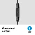 thumbnail image 3 of Auriculares intraurales Sennheiser CX 80S con mando a distancia de un botón, color negro, 3 of 5