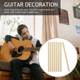 thumbnail image 5 of HOMEMAXS 8Pcs Wood Inlay Strips Beige for Guitar Body Decor Musicians 14.4x0.7x0.2in, 5 of 6