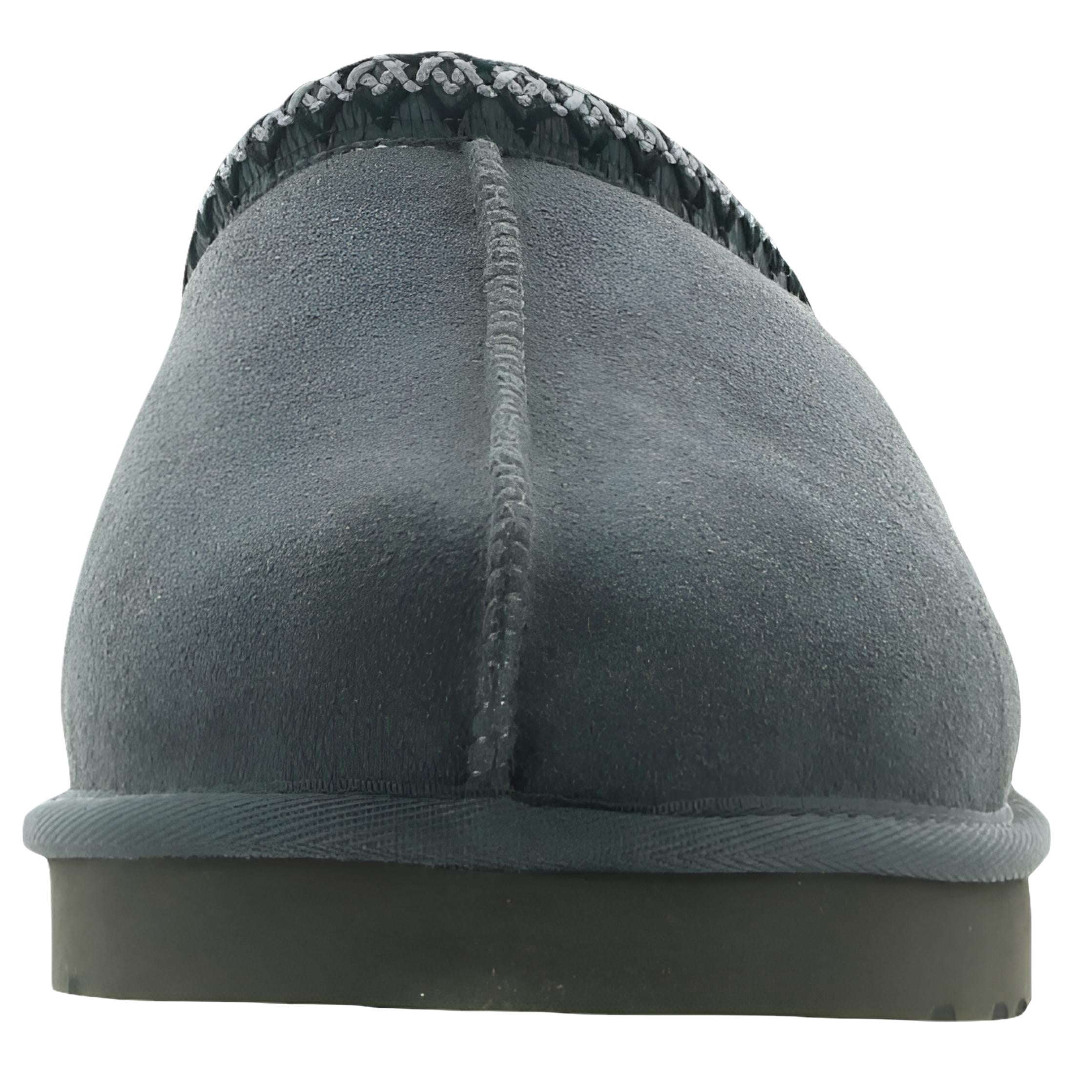 UGG Tasman Grey Suede Sheepskin Lined Slip On Slippers Mens 12 UGG Men main image 4