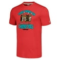 thumbnail image 2 of Unisex MLB x Guy Fieri-s Flavortown  Red Arizona Diamondbacks Tri-Blend T-Shirt, 2 of 3