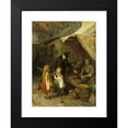 thumbnail image 2 of Felix Schlesinger 14x18 Black Modern Framed Museum Art Print Titled - On the Market, 2 of 5