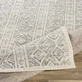thumbnail image 6 of Hauteloom Hadlow Hallway, Kitchen Runner Rug - Bohemian, Transitional - Gray, Light Gray, White - 2'7" x 7'6", 6 of 8