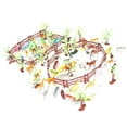 thumbnail image 2 of kusrkot 100pcs/lot Animal Dino Tree DIY Scene Model Kits Child Toy Playset, 2 of 9