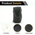 thumbnail image 4 of Unique Bargains Anti-Slip Gear Shift Knob Cover Car Stick Shifting Handle Protector for Honda Accord 2013-2017 Black Gray Faux Leather, 4 of 6