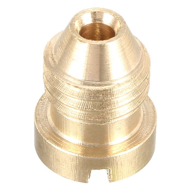 Boquilla de orificio Uxcell de 0.04'' Punta de rosca universal de latón 1pcs