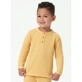 thumbnail image 3 of Modern Moments by Gerber Toddler Boy Long-Sleeve Casual Waffle Henley T-Shirts, 2-Pack, 12M-5T, 3 of 11