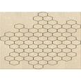 thumbnail image 1 of Ahgly Company Indoor Rectangle Patterned Moccasin Beige Area Rugs, 3' x 5', 1 of 6