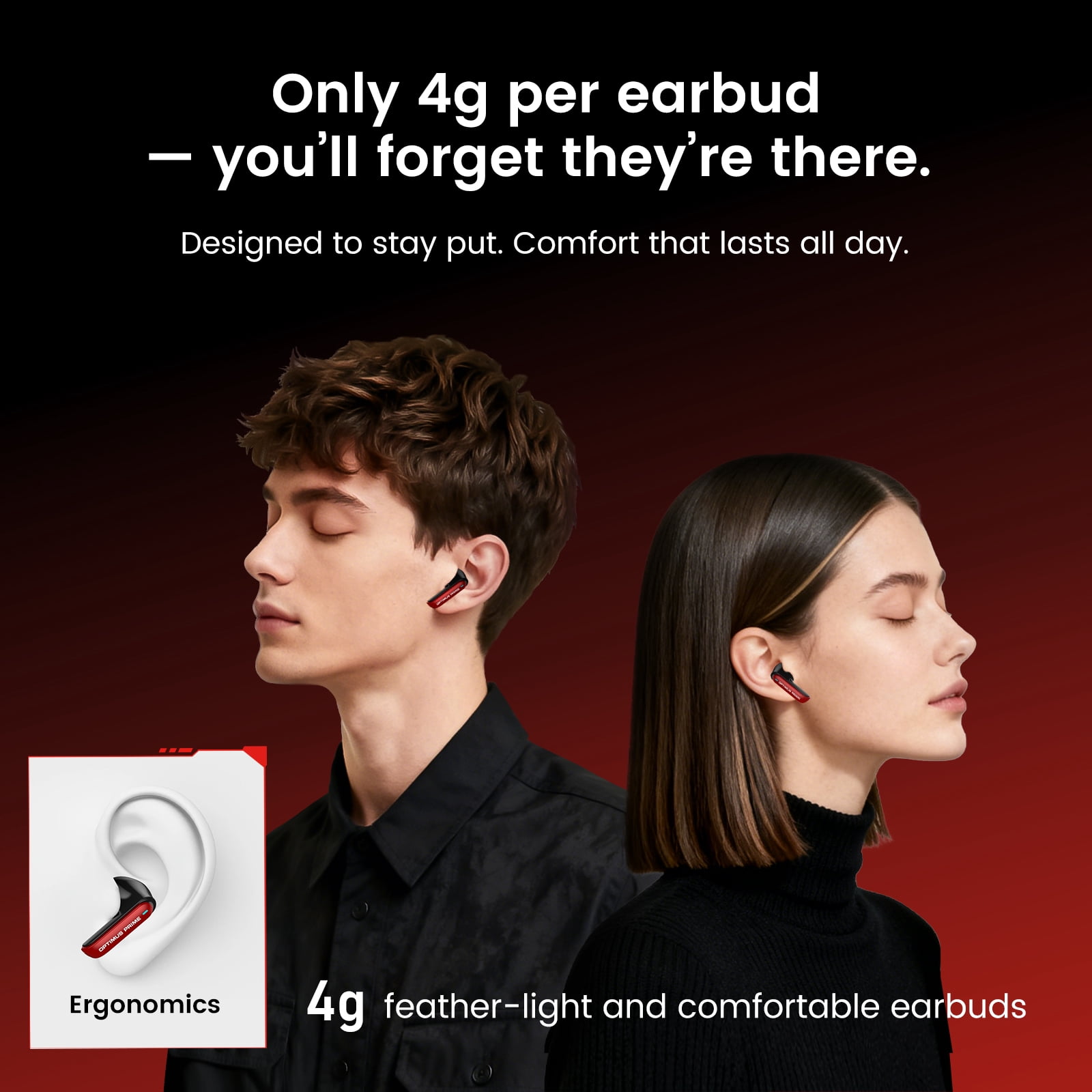 Wireless Headphones, Bluetooth 5.4 EarBuds Deep Bass Sound Earbud with Smart Noise Cancelling Mic IPX5 Waterproof in Ear Earphones for Android IOS, Purple