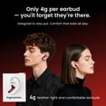thumbnail image 6 of Wireless Headphones, Bluetooth 5.4 EarBuds Deep Bass Sound Earbud with Smart Noise Cancelling Mic IPX5 Waterproof in Ear Earphones for Android IOS, Purple, 6 of 7