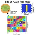 Febyyer 36 Tiles Children’s STF9 Foam Puzzle Mat, Play Mat, Play Rug