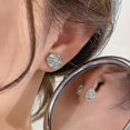 thumbnail image 5 of Magnetic Earrings, Lymphatic Fluid Earrings, Metiz Lymphatic Drainage Earrings, Magnetherapy Detox Earrings, Non Piercing Earrings------Product code 7, 5 of 5