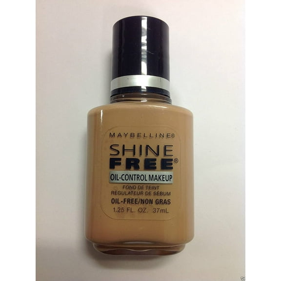 Maybelline Shine Free Oil-control Makeup Foundation Rose Beige/Natural Beige 1.25 Fl Oz.