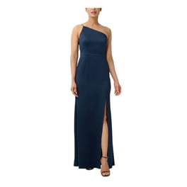 Adrianna papell cascade ruffle evening dress discount