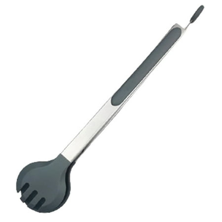 

Non-Slip Tongs Of Salads And Grills With Non-Stick Silicone Head And Stainless Steel Handle For Kitchen For Cooking 32.6cm
