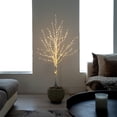 thumbnail image 6 of Nearly Natural Pre-Lit Birch Artificial Christmas Tree - 4' - Color Changing LED Lights, 6 of 9