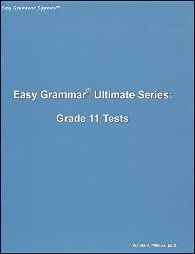 Pre-Owned Easy Grammar Ultimate Series: Grade 11 Student Test Booklet ...