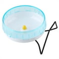 thumbnail image 5 of M Buder Pet Mouse Silent Running Spinner Exercise Wheel Toy for Rodents Mice Hamster, 8.66 inches / 22 cm Diameter, Blue Anti-Slip Small Animal Fitness Activity Wheel, 5 of 9