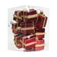thumbnail image 1 of Bolsa de regalo de plástico galvanizado Fiudx para decoraciones navideñas 12 piezas colgante, 1 of 2