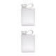 thumbnail image 4 of Bearachild Botella delgada reutilizable de ABS con tapa hermética Actividades al aire libre Múltiples opciones de color Respetuoso del medio blanco 380ml 2Conjunto, 4 of 6