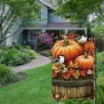 thumbnail image 5 of NJSTORE Garden Flags Double Sided for Outside,Halloween Pumpkin Yard Flags Garden Decor,Fall Watercolor Bird Small Garden Flag,Yard Decorations for Home Outdoor, 5 of 8