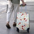 thumbnail image 3 of Pioneer Flower Floral Print Pattern Luggage Cover Fashion Suitcase Cover Baggage Covers Fit 25-28 Inch Luggage (Go Travel), 3 of 5