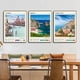 thumbnail image 4 of Póster de paisaje de viaje de Italia, Sicilia, Calabria, Lago Como, Florencia, Roma, Portofino, pintura en lienzo, arte de pared, imagen para decoración del hogar y la oficina, 4 of 5