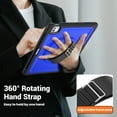 thumbnail image 4 of ELEHOLD Case for Apple iPad Pro 13 2024,Soft TPU Rugged Durable Case with 360° Rotating Hand Strap & Foldable Hidden Stand & Pencil Holder,Darkblue, 4 of 12