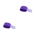 thumbnail image 4 of Monstrate Elegante cinta de encaje de ganchillo blanco - Varios patrones de ropa Variedad de colores para combinar libremente Es morado oscuro morado oscuro 2Conjunto, 4 of 6