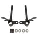 thumbnail image 1 of 10mm Front Wheel Steering Knuckle Spindle Pair for 110cc Go Kart Quad ATV Black Durable Replacement Parts, 1 of 5