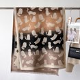 thumbnail image 3 of Nueva bufanda cálida de invierno para mujer, bufandas con estampado de gato de dibujos animados degradado, chales gruesos para estudiantes, bufandas a prueba de viento y frío, manta Echarpe, 3 of 5