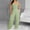 Green, variant on Summer Jumpsuits For Women 2026 Formal Sleeveless Adjustable Spaghetti Strap Loose Wide Leg One Piece Jumpsuits Crew Neck Baggy Overalls Going Out Beach Summer Rompers For Women S