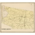 thumbnail image 2 of Stone 13x12 Gold Ornate Wood Framed with Double Matting Museum Art Print Titled - Sandy Creek New York Landowner - Stone 1866, 2 of 4