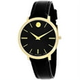 thumbnail image 2 of Movado Women's Ultra Slim Black Dial Watch - 607091, 2 of 2