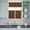 Dark Brown Beige, variant on 3 Piece Kitchen Curtains and Valances Set Brown Coffee Cafe Curtains 36 Inch Length Farmhouses Vintage Cup Plants Text Art Valance & Tier Curtain for Living Room Bedroom Window 54"x18" 27"x36"*2