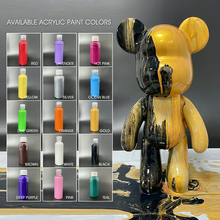 Loner Black Bear Paint By Numbers Kit — Lil Paint Shop
